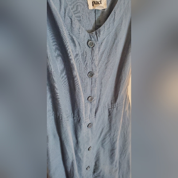 Pact Women's Sleeveless Hemp Dress Size Small - Picture 3 of 5